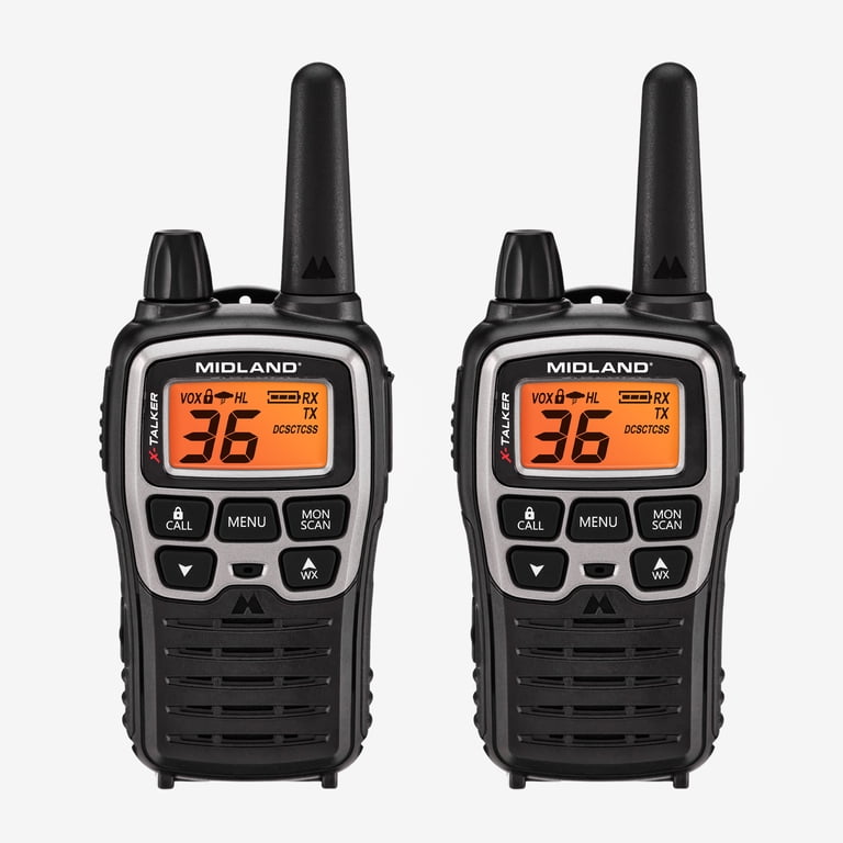 Midland X-Talker T71VP3 FRS Two-Way Walkie Talkies with Long