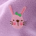 thumbnail image 4 of TAIAOJING Baby Girls' Jacket Toddler Long Sleeve Winter Cartoon Rabbit Zippered Thicken Warm Outwear Windbreaker Coat 2-3 Years, 4 of 4