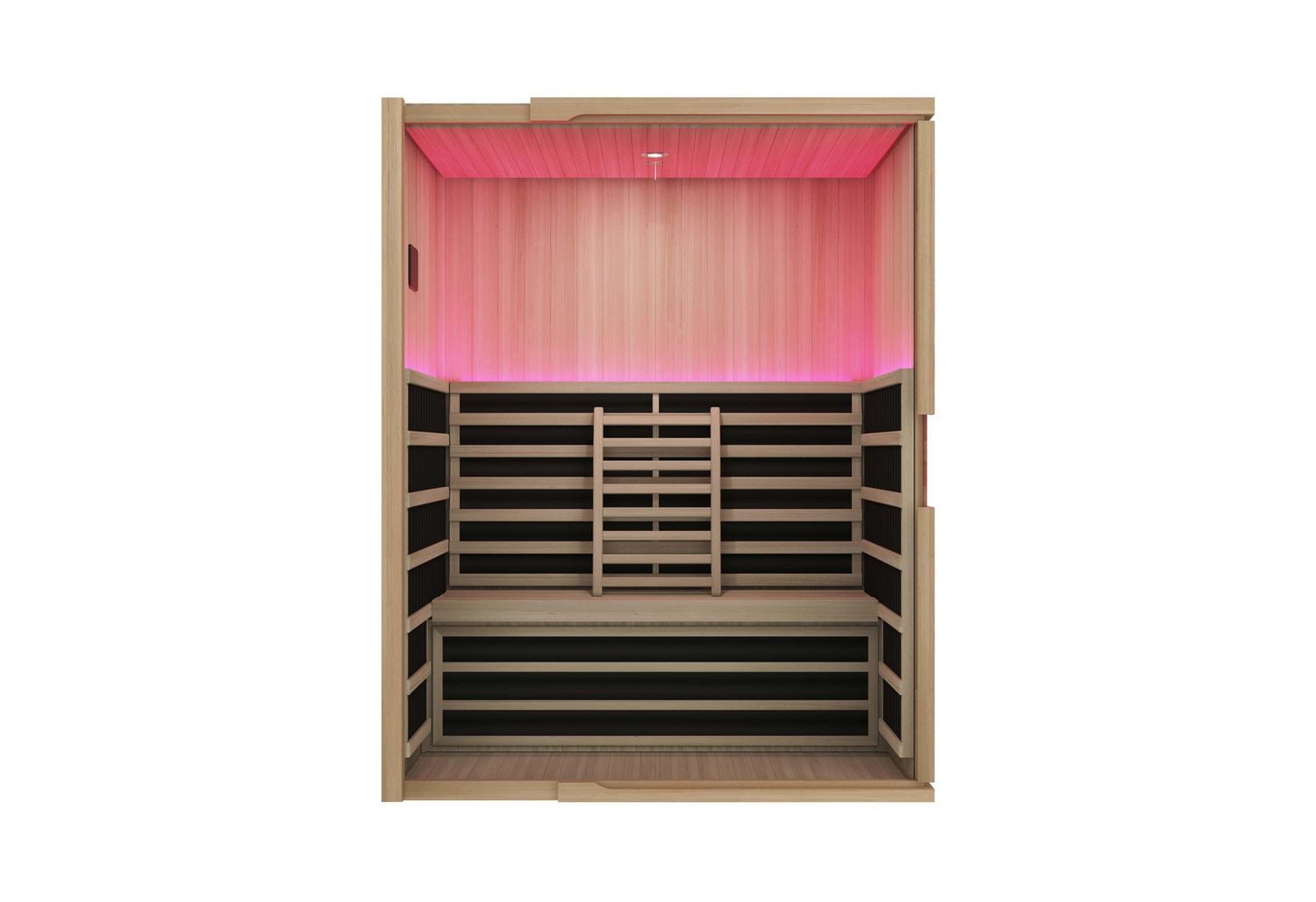 Blisspod 3-Person Full Spectrum Sauna Hemlock Low EMF, 7 Far Infrared & Red Heater & Chromotherapy