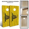 thumbnail image 2 of Slick Woody's Backyard Dont Tread On Me Cornhole Board Set in Yellow (8 Bags), 2 of 2