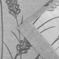 thumbnail image 5 of Melodieux Cortinas Anchas De Lino Con Bordado De Trigo Para Sala De Estar, Puerta De Patio, Ventana Grande, Con Ojales, Estilo Granja, Trigo Gris, 100 X 96 Pulgadas (1 Panel), 5 of 5