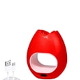 thumbnail image 2 of 16W Rose UV LED Nail Lamp Nail Light Therapy Machine with Touch Button USB Sun Light LED Quick-drying Baking Lamp Nail Art Tools Accessories for Nail Polish Manicure, 2 of 9