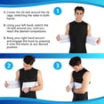 thumbnail image 6 of NYOrtho Elastic Rib Brace Medical Wrap Post-Surgery Compression Garment, Male 45”-60”, 6 of 7