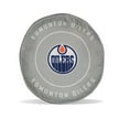 thumbnail image 1 of Puck Pillow, 14" + 4" gusset NHL Edmonton Oilers Puck Pillow Cushion, 1 of 1