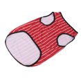 thumbnail image 3 of Pet Vertical Stripes Vest Vertical Stripes Classic Loose Prevent Sunburn Avoid Hair Loss Pet Small Dog Clothes Dog Shirts Dog Shirts Pet Printed Clothes Dog Outfit Soft Dog, 3 of 8