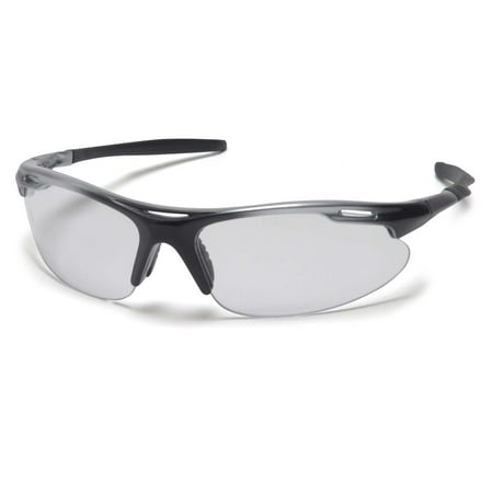 Silver Black Frame/Clear Lens
