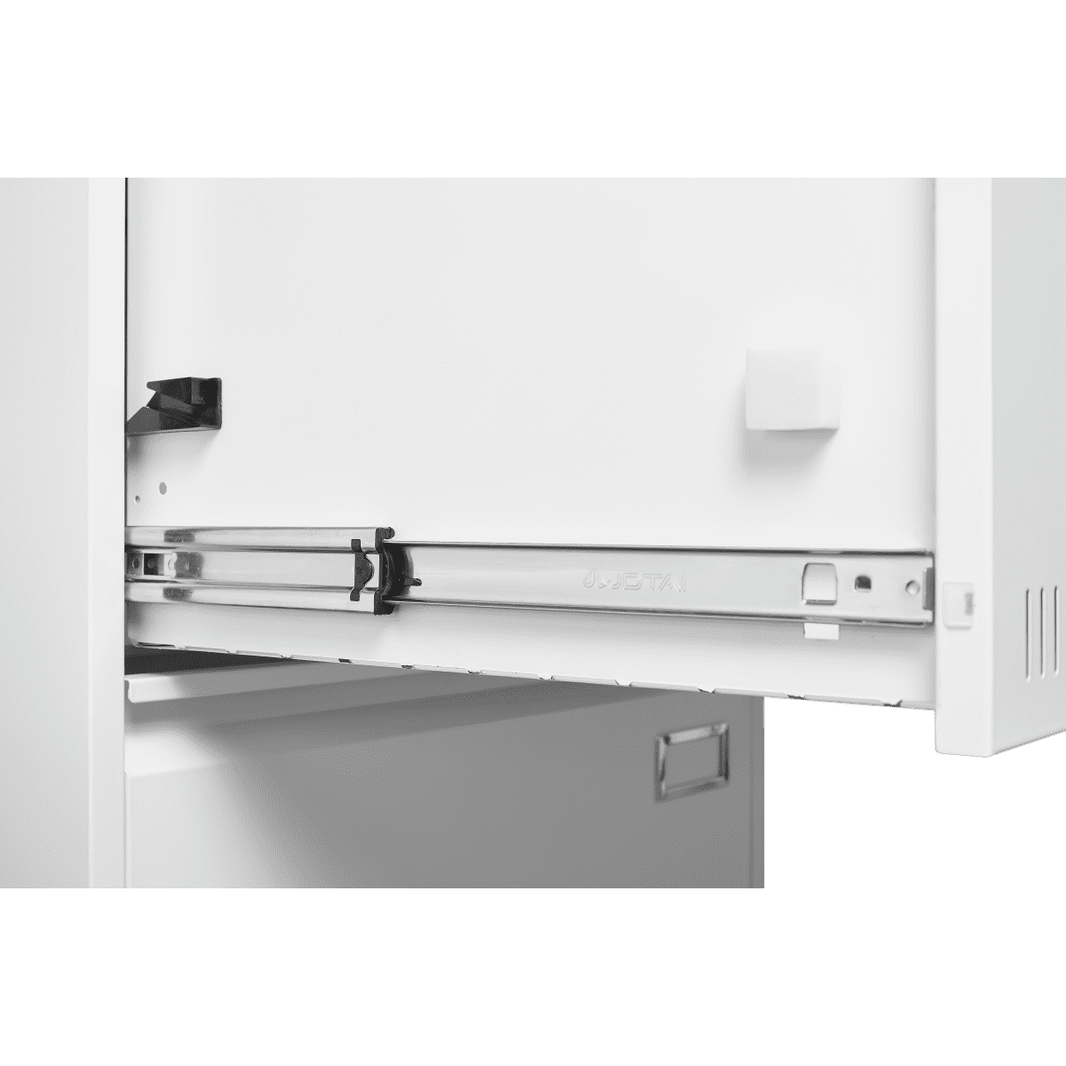 2/3 Drawer Locking Lateral File Cabinet White Metal Storage for Legal/Letter/A4/F4 Files