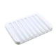 thumbnail image 1 of Injueey Jabonera Flexible de silicona para baño, soporte de almacenamiento, bandeja de jabón antideslizante, de esponja de cocina de drenaje Juegos de accesorios de baño Blanco Injueey JJ16920-05, 1 of 5
