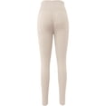 thumbnail image 3 of Women Yoga Sports Ribbed Seamless Leggings High Waisted Workout Gym Yoga Pants Quick-Drying Off-White S, 3 of 7