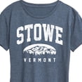 thumbnail image 3 of Instant Message - Stowe Vermont - Women's Short Sleeve Graphic T-Shirt, 3 of 6