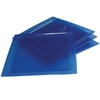 Mainstays Plastic Plate, Blue, 4pk