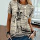 thumbnail image 5 of Tops de moda para mujer, divertidas camisetas informales holgadas con estampado, blusa, camisa estampada Fridja gope3343, 5 of 9