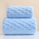 thumbnail image 5 of Xiao Hua Toallas Coral Velvet Clase A Cloud de secado rápido - Toallas suaves y mullidas, - Toalla de baño ultra absorbente para la higiene personal, cómoda y suave, y respetuosa con la piel, gris, 5 of 5