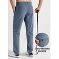 thumbnail image 2 of Pantalones de golf Libin para hombre 32, resistentes al agua, azules, 36 de ancho x 32 de largo, 2 of 7