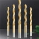thumbnail image 3 of Broca Helicoidal De Titanio De Acero De Alta Velocidad Abridor De Agujeros Para Carpintería Broca De Acero Juego De Brocas Doradas Para Taladro De Carpintería Ranurado De Agujeros De Carpintero 99Pcs Eigraketly TO004881-00, 3 of 7