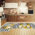 thumbnail image 2 of Binwennn Room Rug Small Soft Throw Blanket Remnant Rug Easter Festival Kitchen Rugs And Mats Set Of 2 Kitchen Mats Easter Farmhouse Mats For Floor Decorations Decorative Easter Festival Kitchen, 2 of 5