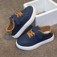 thumbnail image 4 of HUANBAI Breathable Barefoot Sneakers For Kids Flexible Sole Wide Toe Lightweight Athletic Shoes For Boys And Girls ,(2-2.5 Years Blue) Size ,8, 4 of 5