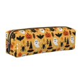 thumbnail image 1 of Easygdp Happy Halloween para Estuche de Lápices de Cuero, Estuche de Papelería de Cuero, Estuche de Gran Capacidad con Cremallera, 1 of 7