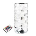 thumbnail image 1 of Yeacher Acrylic Waterdrop Table Lamp Desk Beside Light 16 Colors Changing/ Flash&Strobe&Fade&Smooth 4 Dynamic Modes, 1 of 8