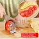 thumbnail image 2 of Cortador de tomates, cortador de limones, pinzas redondas de mano multiusos para frutas, soporte de acero inoxidable para cebollas, fácil de cortar kiwis, herramientas para frutas y verduras,, 2 of 8