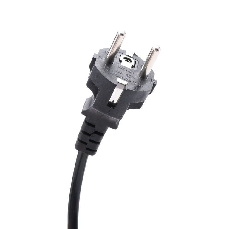 EU Plug Power Charging Cable 3 Prong for Ninebot Max G30 G30D Electric Scooter, Size: 140