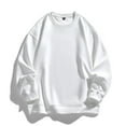 thumbnail image 2 of Namayuj Sweatshirts for Men Casual Solid Color Crewneck Sweatshirt Holiday Sweater Tops Workout Long Sleeve T-shirts, 2 of 9