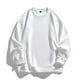 thumbnail image 1 of pstuiky hombres de manga larga, Camisa blusa con capucha ligera de color liso para hombre con cuello redondo suelto y base de regazo tops de invierno para hombre l, 1 of 8