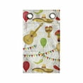 thumbnail image 1 of Cinco de Mayo Hanging Pocket Organizer, Colorful Cartoonish Design Pattern of Mexican Folk Elements on Rays Print, Printed Polyester Storage Bag with Pockets, 9" x 16", Multicolor, 1 of 2
