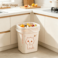 thumbnail image 7 of ACDANC 2026 New 60 Pcs 2 Gallon Pink Small Trash Bags- Drawstring,Individual Unscented Small Garbage Bags,White Rabbit Print Trash Can Liners for Bathroom, 7 of 7