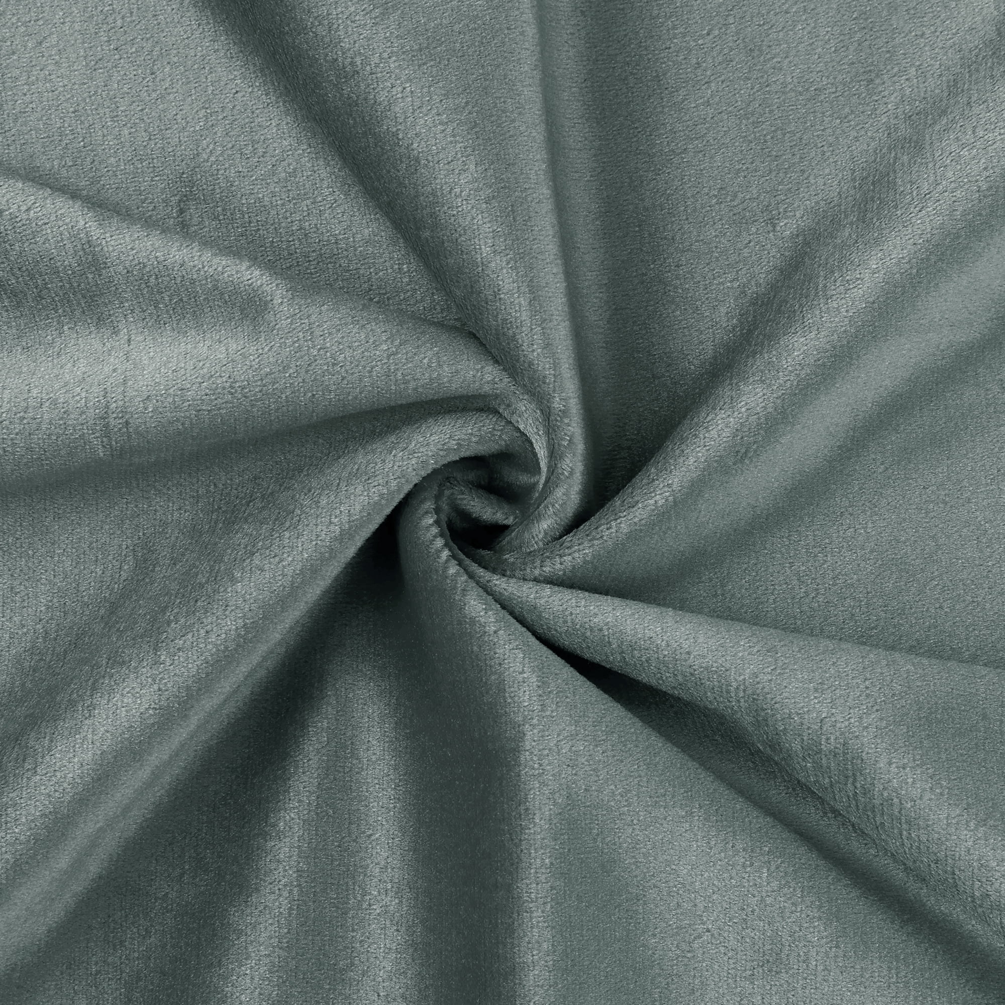 Unique Bargains Velvet Solid Throw Pillow Covers Decorative Cushion Covers (2 Count) Gray 18" x 18"