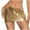 Gold, variant on Womens Shiny Metallic Low Waist Mini Skirt Form Fitting Bodycon Style Available In Multiple Colors For Parties Nightclubs And Performances