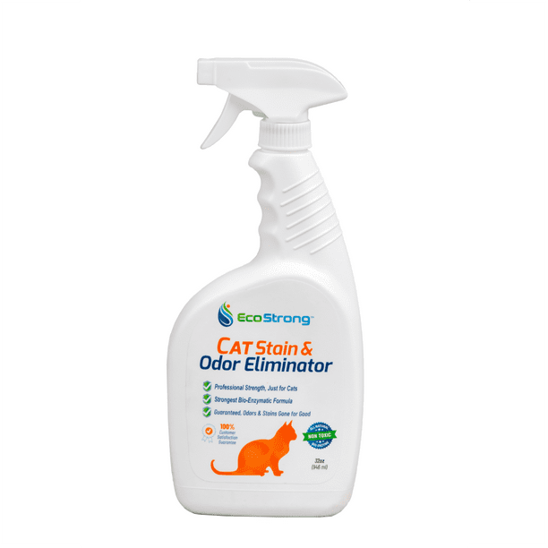 Cat Stain and Odor Remover, Enzyme Urine Odor Neutralizer Stain Remover for Carpet, Bedding
