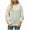 White, variant on Black路Friday路Deals Idoravan Sweaters for Women Fall Women's Casual Fashion Color Contrast Knitted Pullover Long Sleeve Round-Neck Sweater
