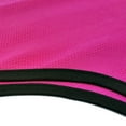 thumbnail image 2 of GoTEAM! Pro Striped Mesh Sport Training Pinnies- Youth Pink, 2 of 2