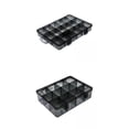 thumbnail image 1 of Caja De Almacenamiento De Tornillos De Plástico Caja De Hardware De Rejillas Múltiples Almacenamiento 12 GrIds L De Almacenamiento De Tornillos De Plástico Caja De Hardware De Rejilla Sunnimix none, 1 of 8