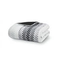 thumbnail image 2 of Mainstays 10-Piece Black and White Ombre Geometric Bed in a Bag, Full, 2 of 7