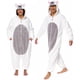 thumbnail image 1 of ¡Onesie Funziez! Disfraz de oso sherpa para Halloween con forma de animal adulto, 1 of 6