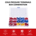 thumbnail image 4 of Electrical Cold Press Wire Connectors - Mixed Ring Terminal Kit with Plastic Case, Available in 280PCS, 540PCS, 840PCS, or 1200PCS Options, 4 of 6