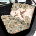 thumbnail image 4 of Pzuqiu Car Seat Cover Full Set Interior Accessories Polyester, Compatible with Car Seats Van Seats, for Truck Cars, Hummingbird Mandala Print, 4 of 10