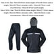 thumbnail image 5 of Inteprter Traje impermeable desmontable para adultos con tira reflectante, ropa impermeable, traje de lluvia, prendas de vestir de doble capa Almacenamiento y organización del hogar, 5 of 6