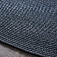 thumbnail image 4 of BNM Bohemian Indoor/ Outdoor Solid Rug, 8' x 10', Denim Blue, 4 of 5