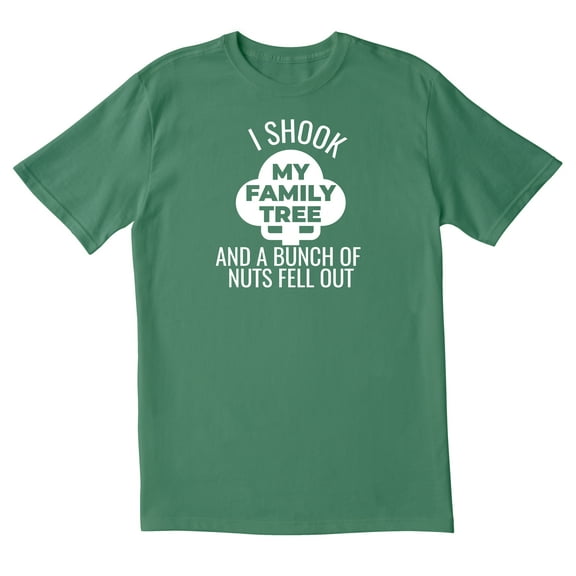 TotallyTorn I Shook My Family Tree Novelty Sarcastic Funny Mens Graphic T Shirts