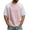 hgg161-Pink, variant on Yaoyar Mens Golf Baseball Pullover Waterproof Workout Cage Jacket Weather Resistant Short Sleeve 1/4 Zip Athletic Shirt