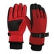 thumbnail image 4 of Guantes de invierno para niños, guantes interiores de felpa, guantes gruesos resistentes al viento para clima frío, guantes de esquí para niños, niñas , Rojo CUTICAT Guantes de invierno, 4 of 8