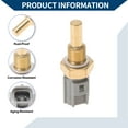 thumbnail image 3 of Sensor de temperatura del refrigerante del motor Unique Bargains No.1365054G00 Sensor de temperatura del agua para Toyota Corolla 2014-2020 1 Pc, 3 of 6