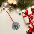 thumbnail image 6 of Kdxio Optical Zebra Illusion Christmas Tree Ornaments, 2024 New Christmas Pendant Decor, Tree Hanging for Exchange Holiday Party New Year-Round Shape, 6 of 7