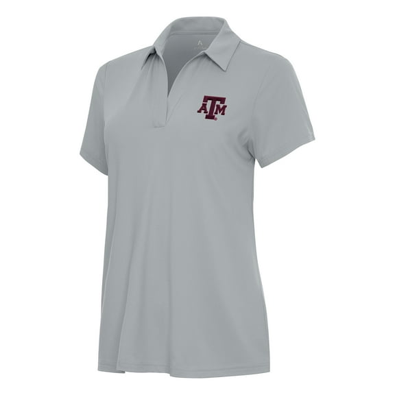 Women's Antigua Gray Texas A&M Aggies Era Polo