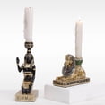 thumbnail image 4 of kurtrusly Resin Ancient Egypt Candle Holder Candlestick Statue Table Dinner Decor B, 4 of 9