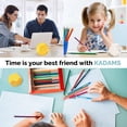 thumbnail image 6 of KADAMS Pomodoro Cube Timer, 11 Preset Countdowns (1-90 Mins), Gravity Flip Timer for Focus & Productivity, Sound/Vibrate/Silent Modes, Rechargeable Study, Home, Kitchen, ADHD Timer, Yellow, 6 of 7