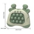 thumbnail image 3 of Juego sensorial Push Puzzle Juegos de mano Regalos para niños y niñas (ciervo verde), 3 of 3